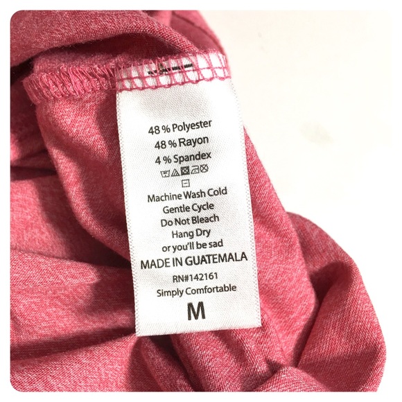 🆕LULAROE carly heathered red dress - Picture 6 of 8